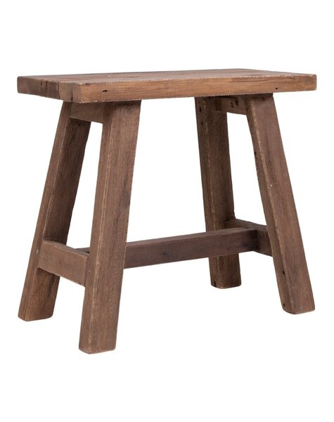 Barcelona Bank - Natuurlijk, Teak, 50x25x45cm