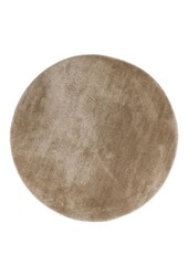 Miami Vloerkleed - Zand, 100% polyester, Ø160 cm