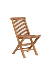 Toledo Kinderstoel - Teak, Natuurlijk - 31x42x58 cm - Set van 2