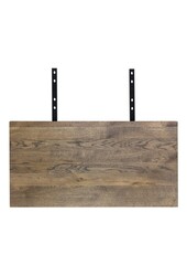 Verlengplaten voor Montpellier Tafel - Gerookt, Eiken/Staal, 95x50x4 cm - Set van 2