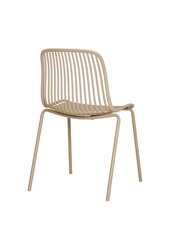 Branson Garden stoel - zand, stapelbaar, 55x46,5x82 cm - set van 4
