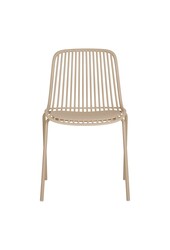 Branson Garden stoel - zand, stapelbaar, 55x46,5x82 cm - set van 4