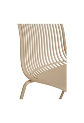 Branson Garden stoel - zand, stapelbaar, 55x46,5x82 cm - set van 4