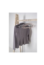 Massa Hangers - Roze, Metaal, 41x4x18 cm - Set van 10