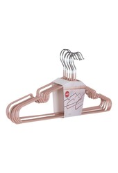 Massa Hangers - Roze, Metaal, 41x4x18 cm - Set van 10