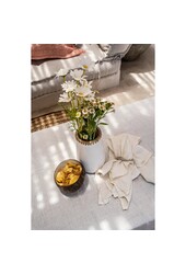 La serviette en lin - Blanc - Lot de 4