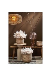 Bold Holzbank – L108 x B20 x H37 cm – recyceltes Holz – Braun