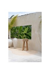 Le tabouret de bar en raphia