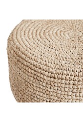 Le tabouret de bar en raphia