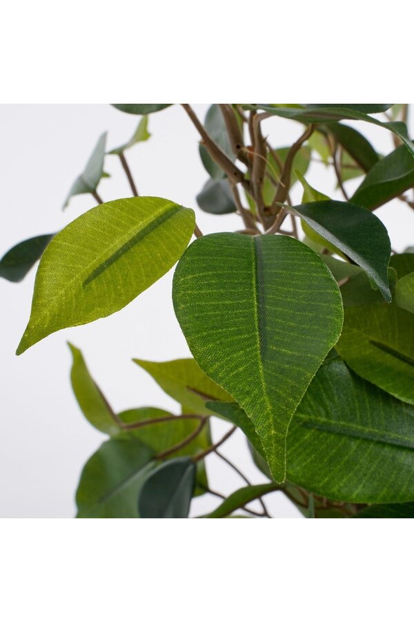 Ficus Natasja Künstliche Pflanze im Stan-Blumentopf – H40 x Ø30 cm – Grün