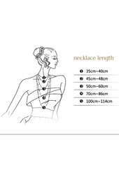 Collana estraibile minimalista con catena a spina di pesce