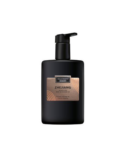 Treatments® - TZ08 - Olio nutriente per corpo e massaggi - Zhejiang - 200 ml