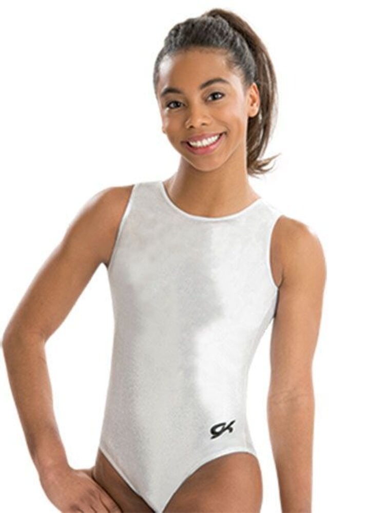 GK Tank Leotard Silver Mystique
