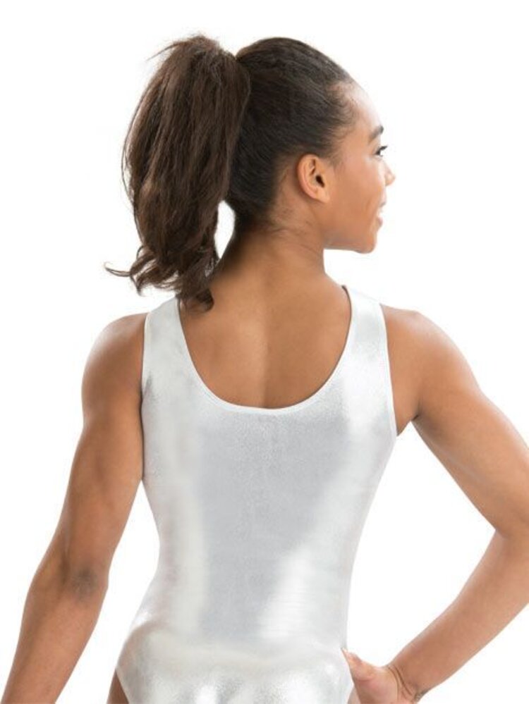 GK Tank Leotard Silver Mystique