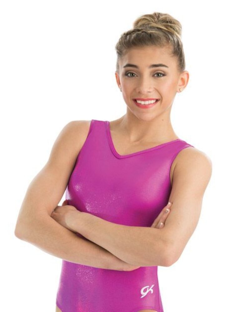 GK Tank Leotard Magenta Opalescence