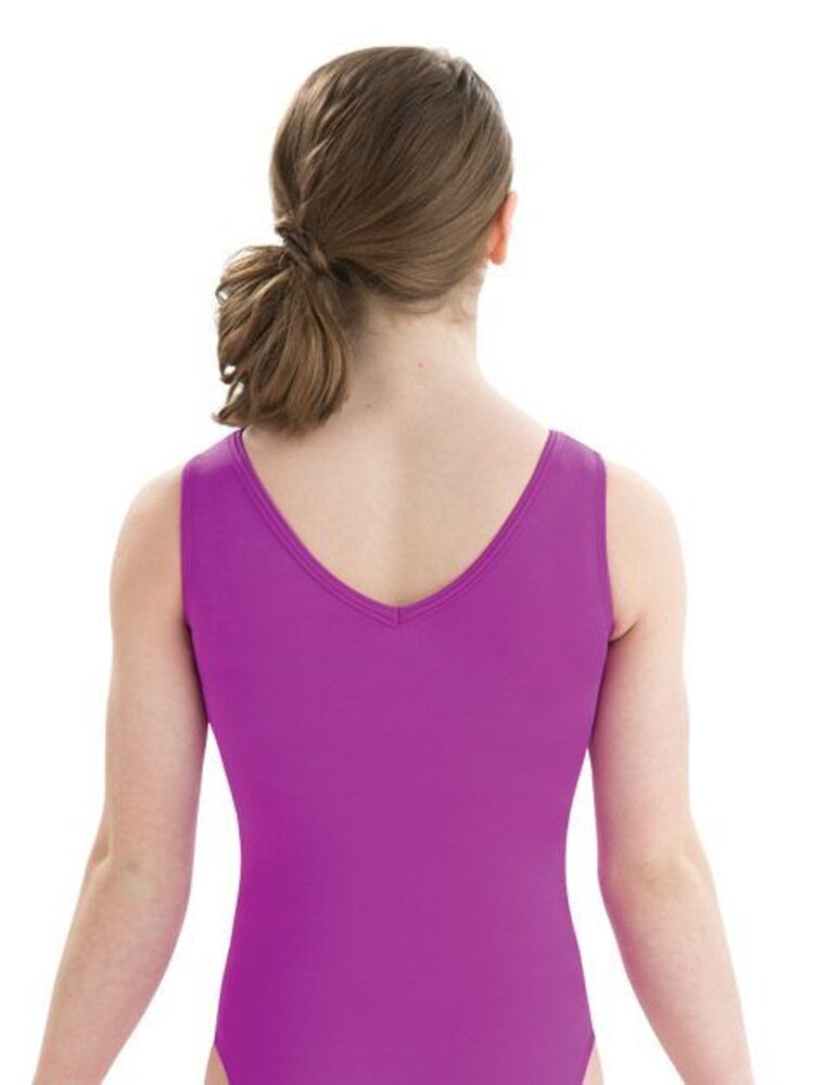 GK Tank Leotard Magenta Nylon/Spandex