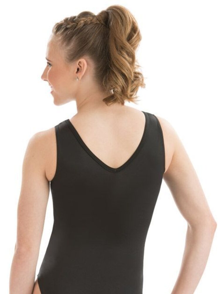 GK Turnpakje Black Nylon/Spandex