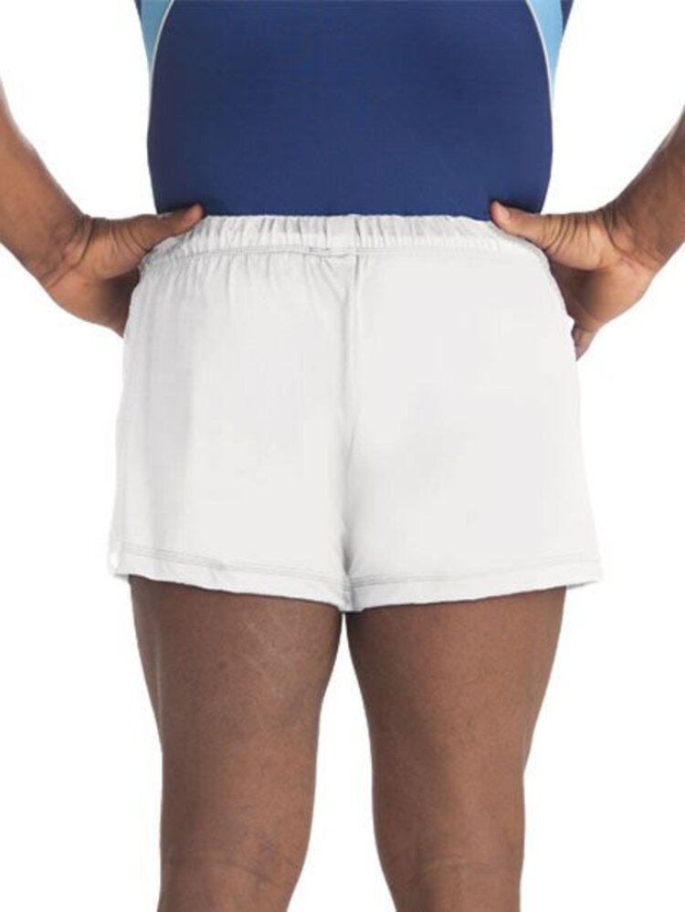 GK Gym Short 1817M White