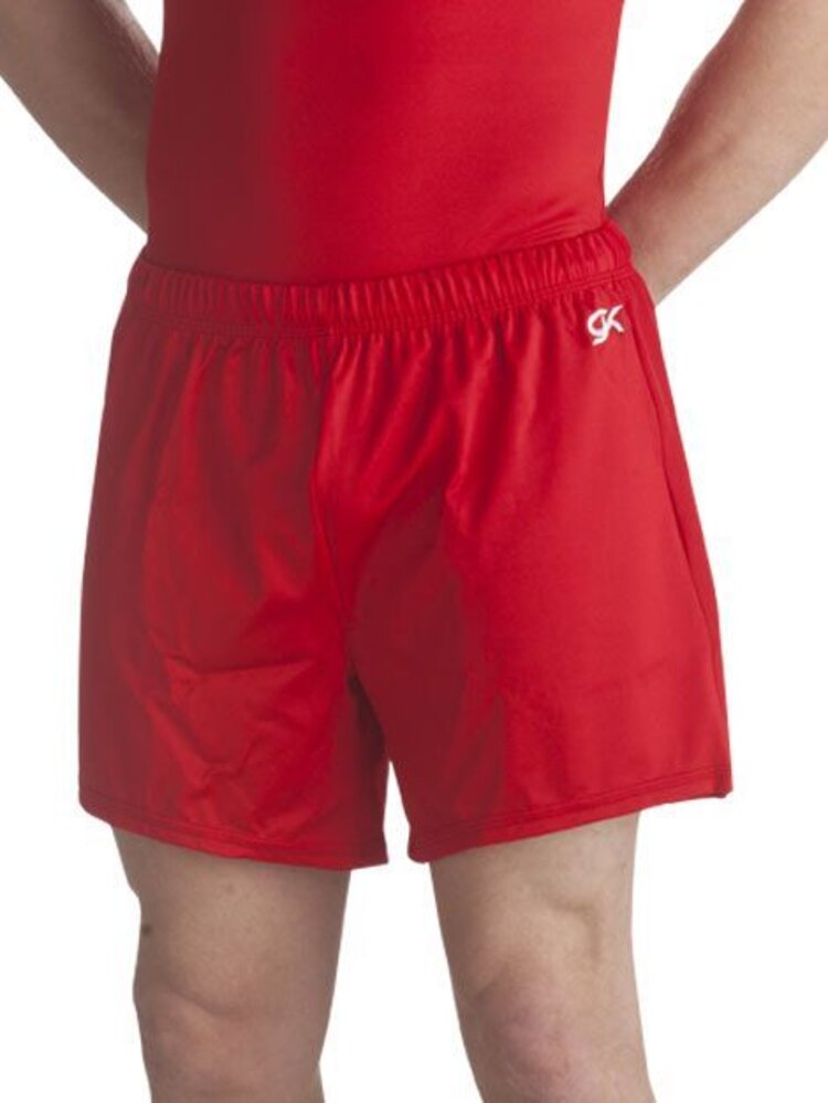 GK Gym Short Long 1818M Red