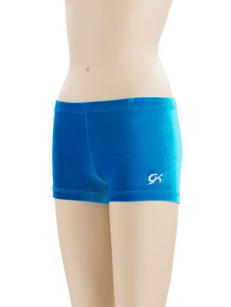 GK Turquoise Samt Turnshorty