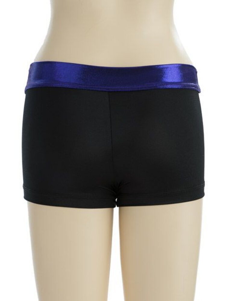 GK Shorty Black/Imperial Purple