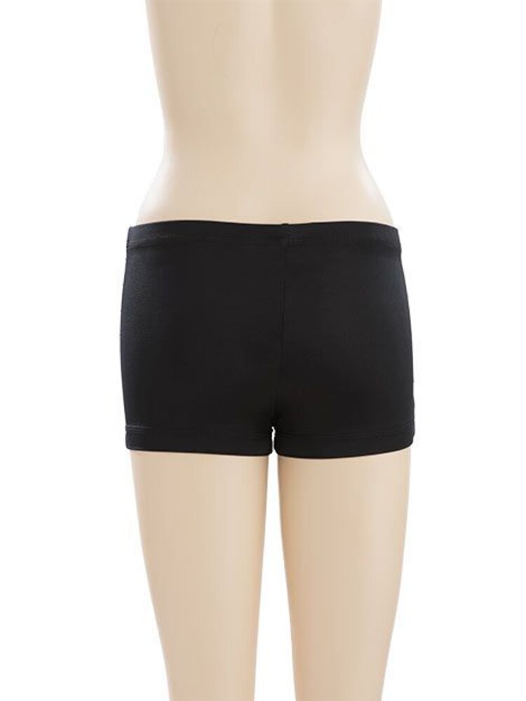 GK Shorty Black Nylon/Spandex Jeweled