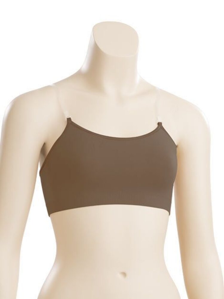 GK High Performance Seamless Bra (brown)