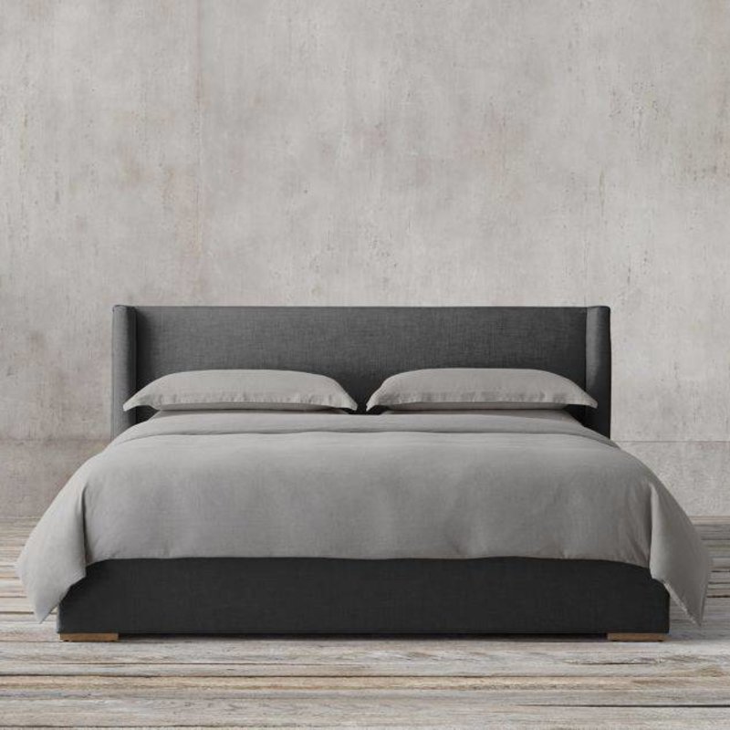 Restoration Hardware Linen Fabric Bed