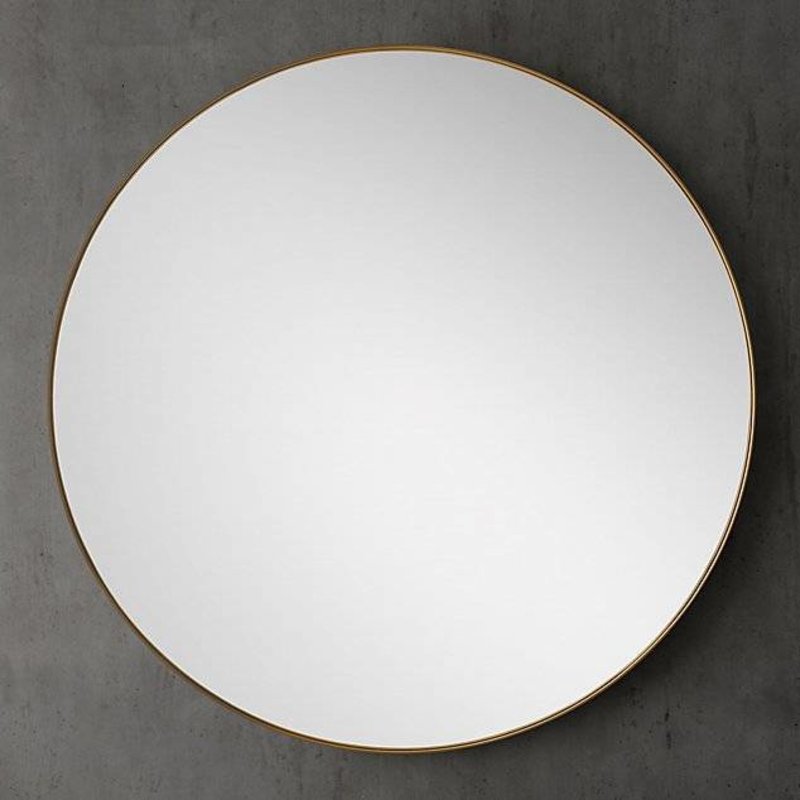 Restoration Hardware Parker Round Mirror