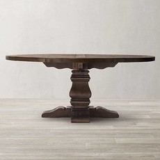 Restoration Hardware Reclaimed Wood Trestle Round Table