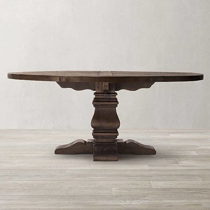 Restoration Hardware Trestle Round Table