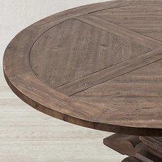 Restoration Hardware Reclaimed Wood Trestle Round Table