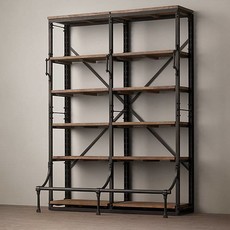 In Common With Vintage Style Open Shelving Unit