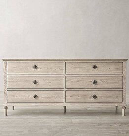 In Common With Weathered 6-Drawer Dresser