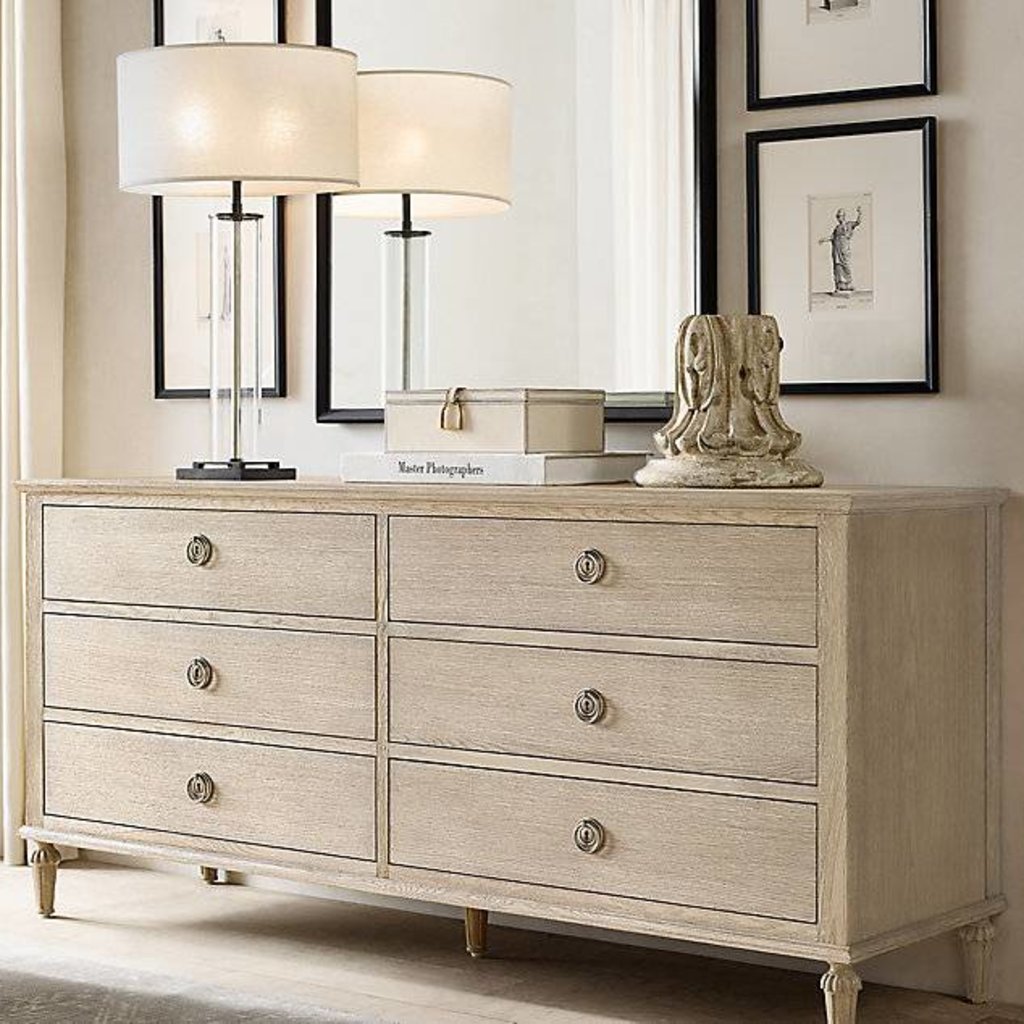 In Common With Weathered 6-Drawer Dresser