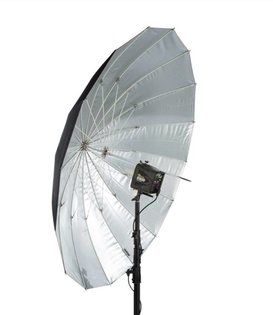 86” Soft Zilver PLM Paraplu