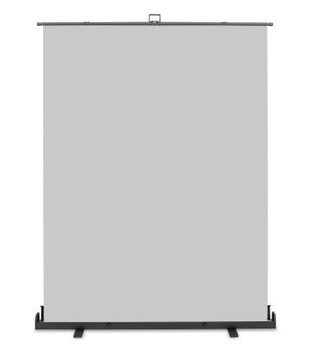 Walimex pro Roll-up panel background  grey 155x200 Demo