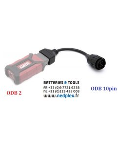 GS911 Wifi  Hexcode ODB2 +cable  10 pin (korting)