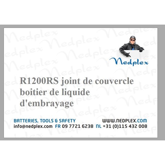 R1200RS joint koppelingsdeksel