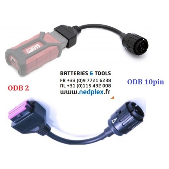 HEXCODE GS911 cable odb 2 GS911 => GS911 ODB1