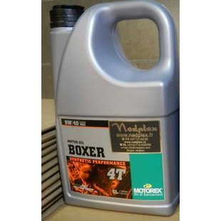 5W40Boxer 4liter + oil filter OC619  Mahle