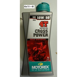 10W50 cross power 4T Motorex 4l