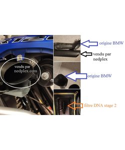 R1200 GS(A)LC/RTLC  filtre DNA stage 2 +pipes d'admission (paire) evolution