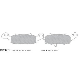 DP 323 PLAQUETTES DE FREIN