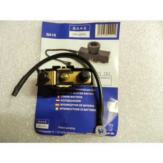 baas coupe circuit moto BA18