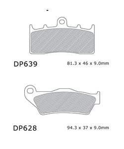 SDP 639 (2X BLISTERs) +DP628 BRAKE PAD