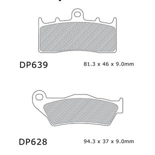 SDP 639 (2X BLISTERs) +DP628 BRAKE PAD