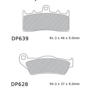 SDP 639 (2X BLISTERS) +DP628 remblokken