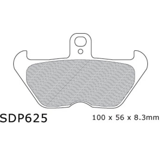 DP BRAKE  SDP625 remblokken