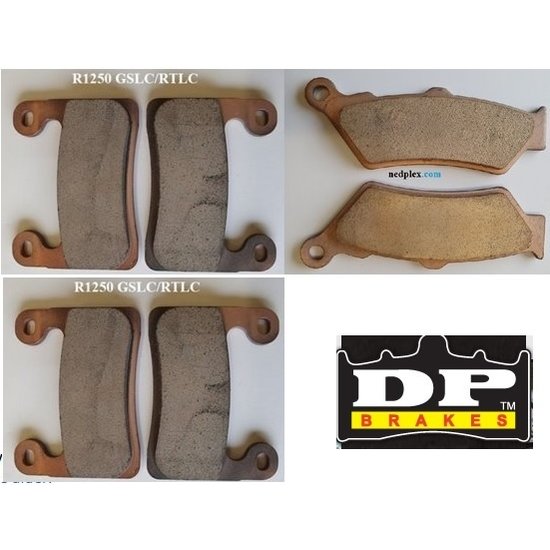 DP BRAKE  R1250GSLC remblokje V+Achter synter Br R1250GSLC  (remklauw hayes)